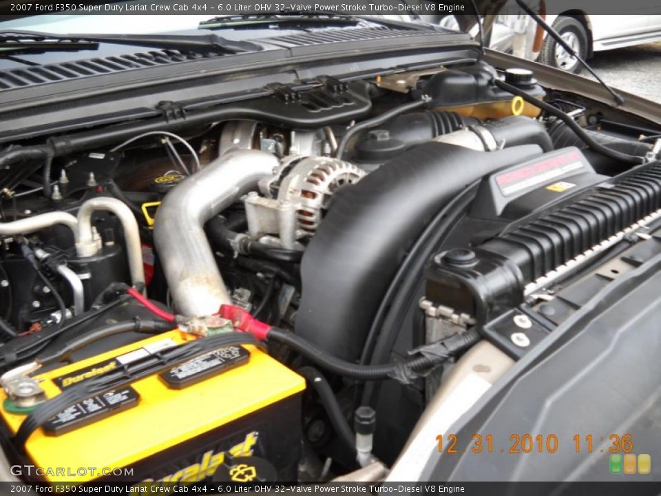 6.0 Liter OHV 32-Valve Power Stroke Turbo-Diesel V8 Engine for the 2007 Ford F350 Super Duty #42270323