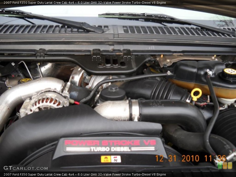 6.0 Liter OHV 32-Valve Power Stroke Turbo-Diesel V8 Engine for the 2007 Ford F350 Super Duty #42270359