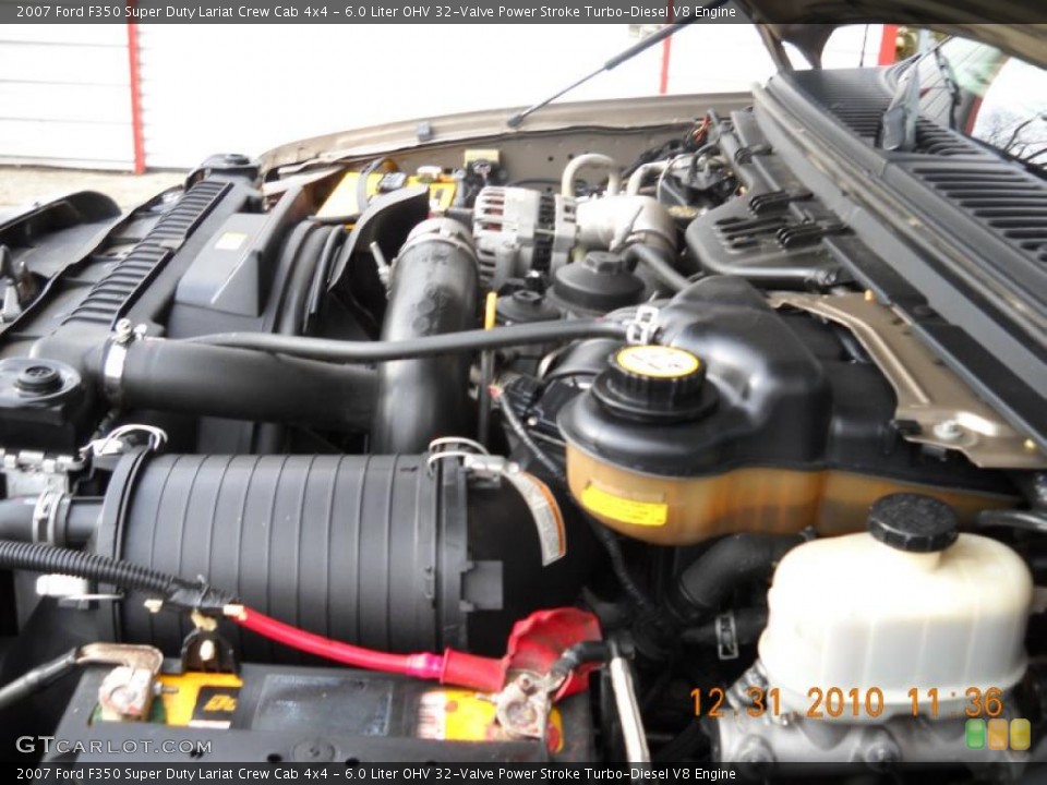 6.0 Liter OHV 32-Valve Power Stroke Turbo-Diesel V8 Engine for the 2007 Ford F350 Super Duty #42270399