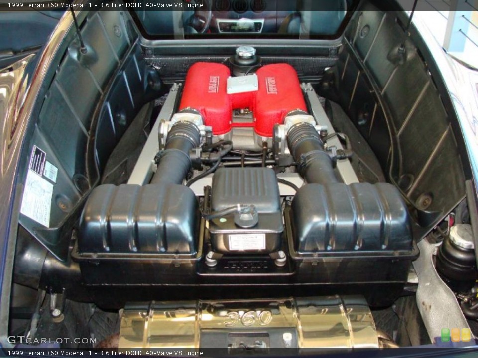 3.6 Liter DOHC 40-Valve V8 Engine for the 1999 Ferrari 360 #42275968