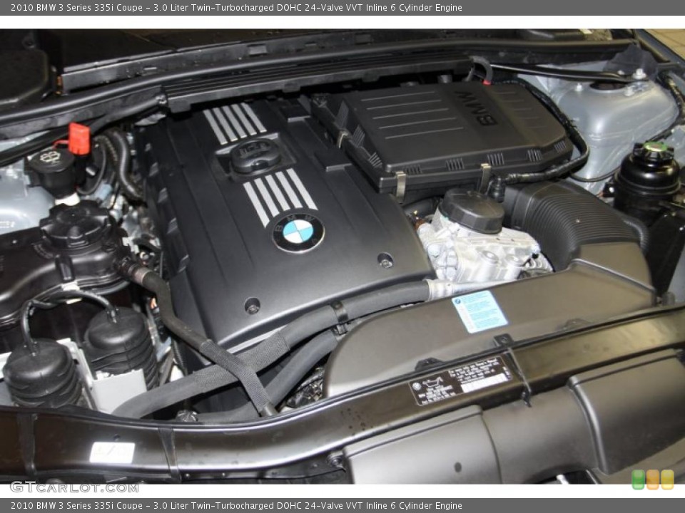 3.0 Liter Twin-Turbocharged DOHC 24-Valve VVT Inline 6 Cylinder Engine for the 2010 BMW 3 Series #42276532