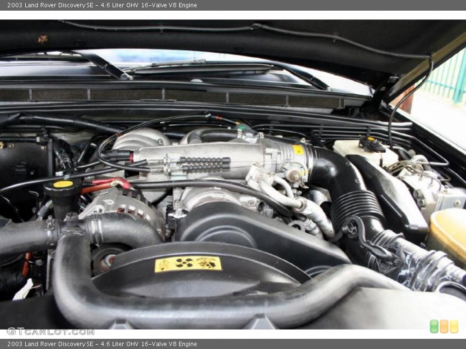 4.6 Liter OHV 16-Valve V8 Engine for the 2003 Land Rover Discovery #42279607