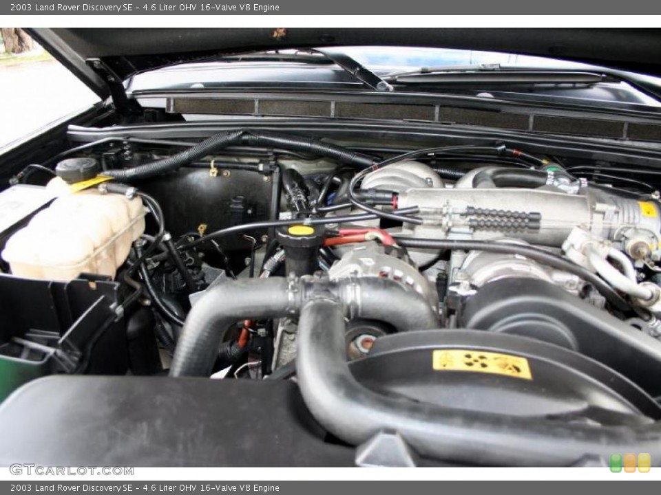 4.6 Liter OHV 16-Valve V8 Engine for the 2003 Land Rover Discovery #42279619