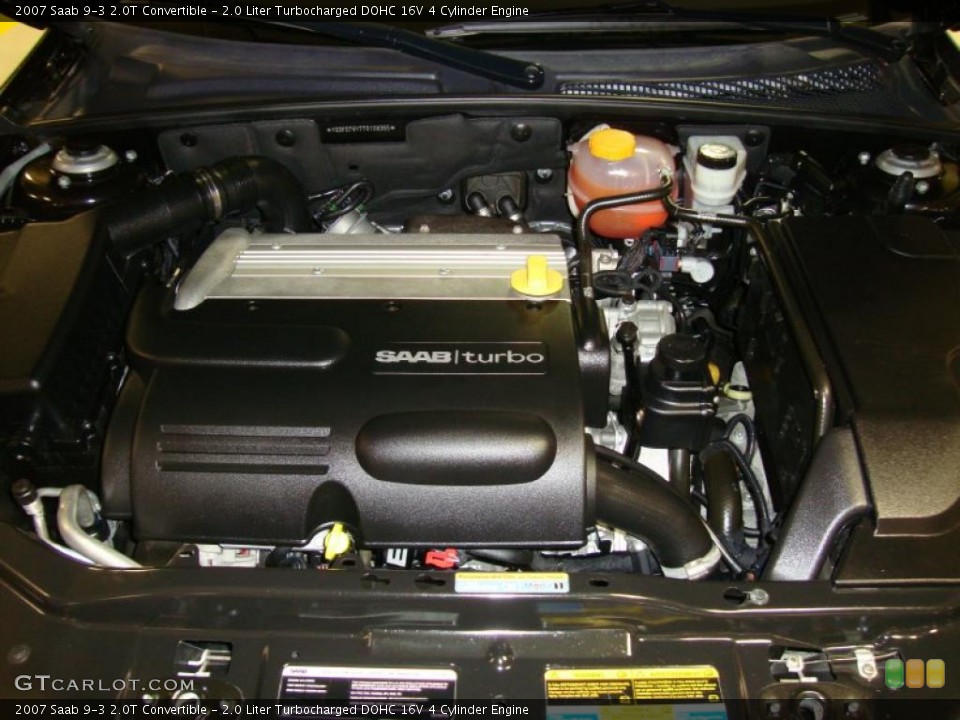 2.0 Liter Turbocharged DOHC 16V 4 Cylinder Engine for the 2007 Saab 9-3 #42287091