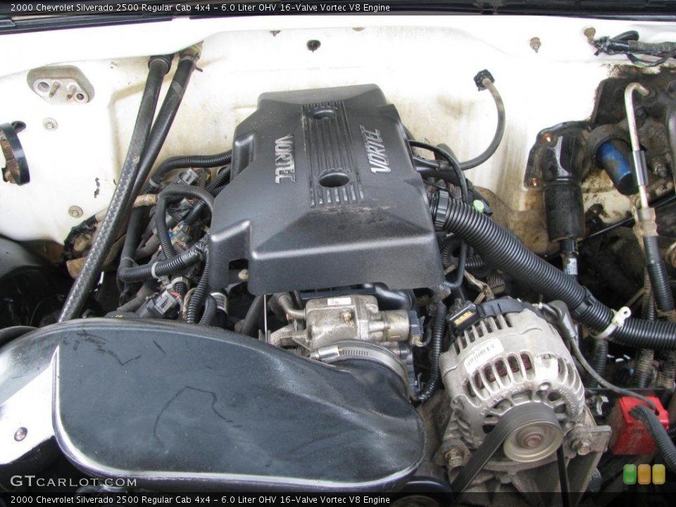 6.0 Liter OHV 16-Valve Vortec V8 Engine for the 2000 Chevrolet Silverado 2500 #42290895