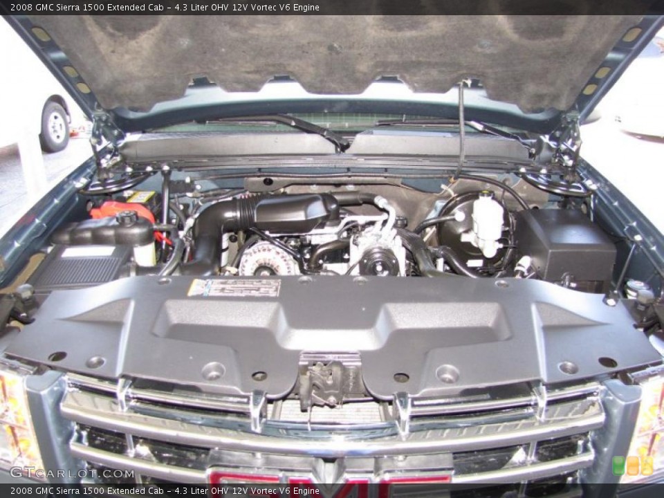 4.3 Liter OHV 12V Vortec V6 Engine for the 2008 GMC Sierra 1500 #42300072