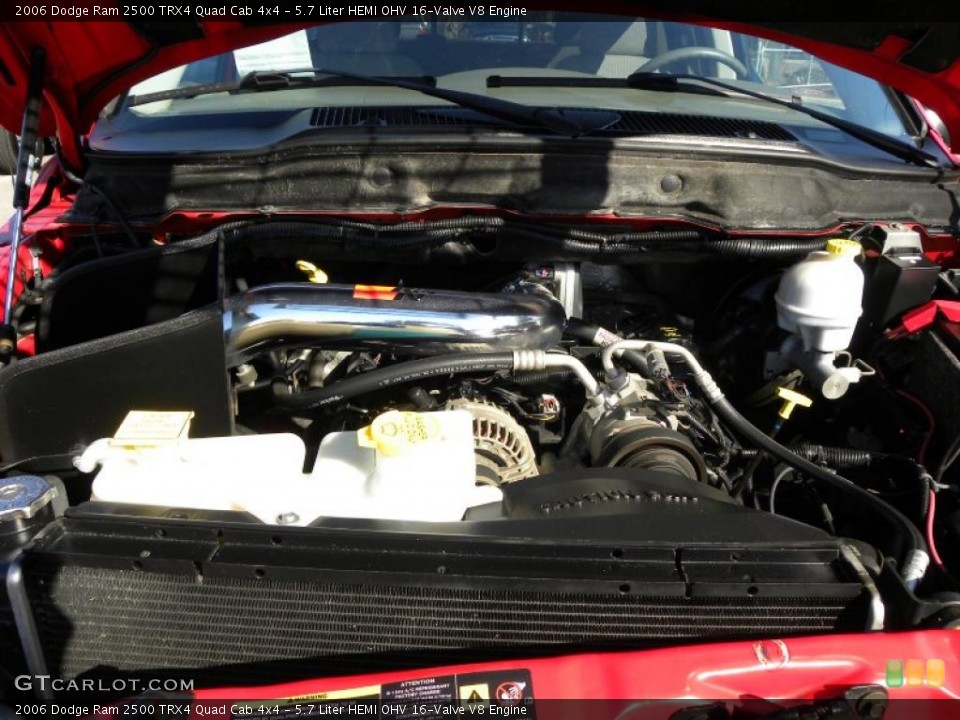 5.7 Liter HEMI OHV 16-Valve V8 Engine for the 2006 Dodge Ram 2500 #42306152