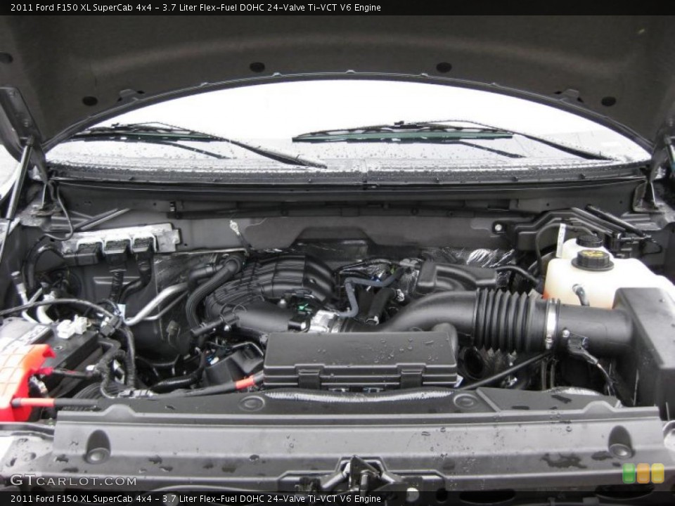 3.7 Liter Flex-Fuel DOHC 24-Valve Ti-VCT V6 Engine for the 2011 Ford F150 #42317903