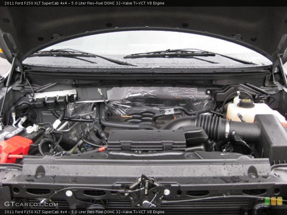 5.0 Liter Flex-Fuel DOHC 32-Valve Ti-VCT V8 Engine for the 2011 Ford F150 #42318851