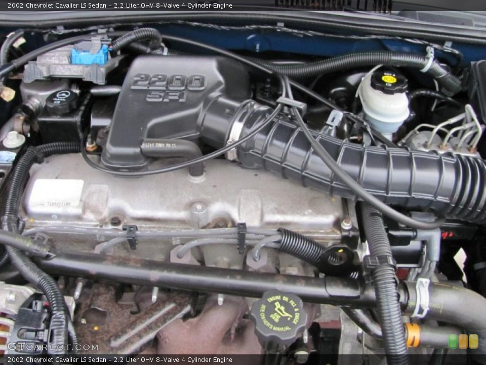 2.2 Liter OHV 8-Valve 4 Cylinder Engine for the 2002 Chevrolet Cavalier #42319343