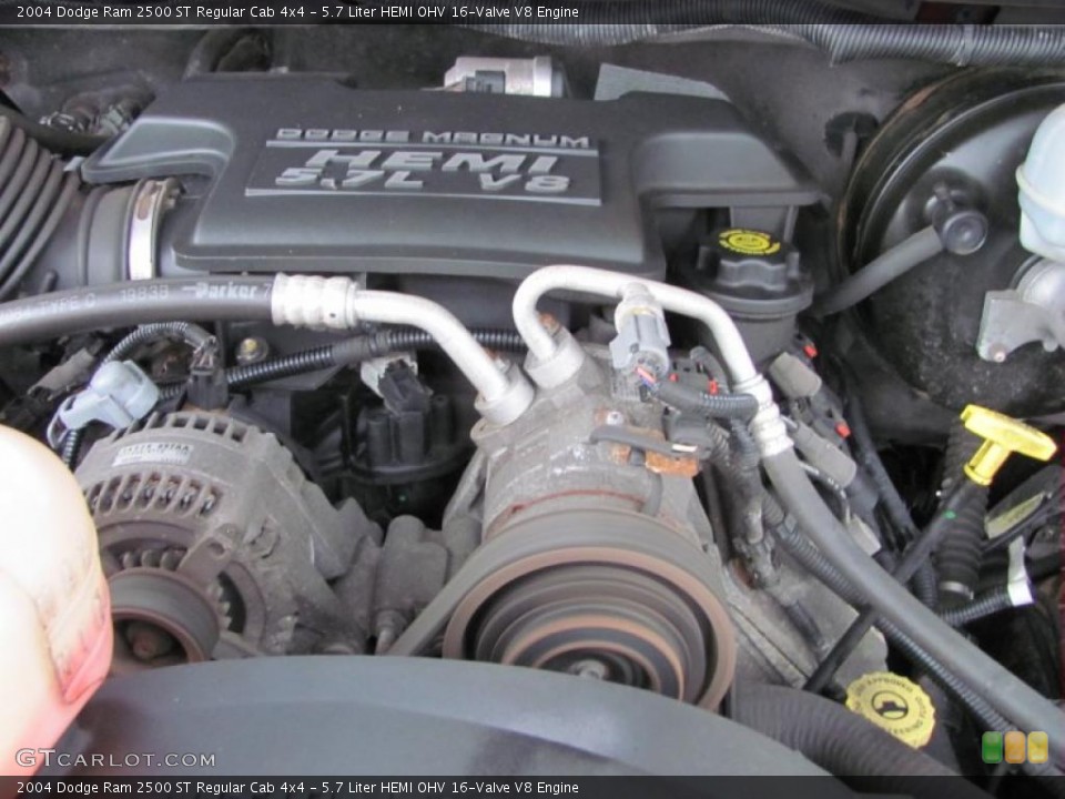 5.7 Liter HEMI OHV 16-Valve V8 Engine for the 2004 Dodge Ram 2500 #42319667