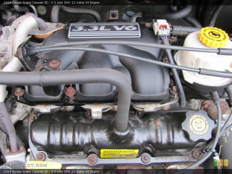 3.3 Liter OHV 12-Valve V6 Engine for the 2004 Dodge Grand Caravan #42320379
