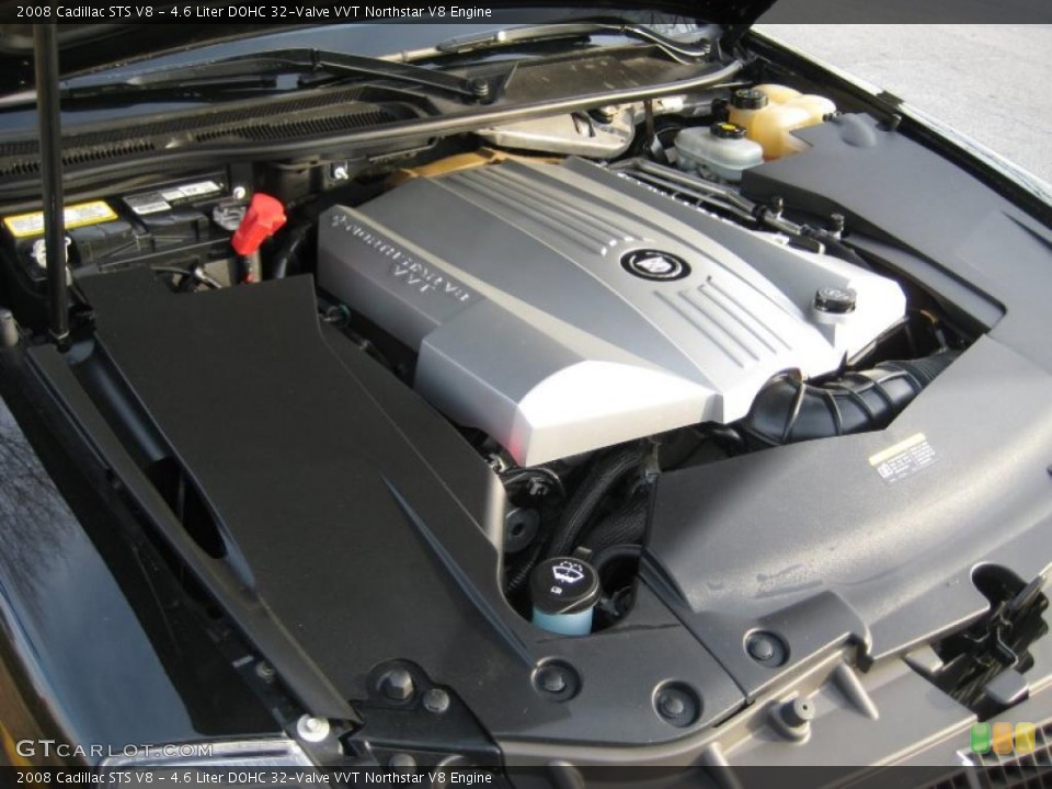 4.6 Liter DOHC 32-Valve VVT Northstar V8 Engine for the 2008 Cadillac STS #42324515