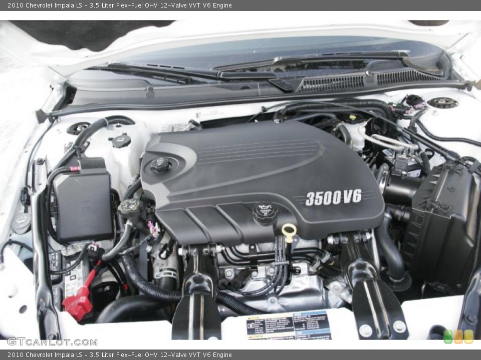 3.5 Liter Flex-Fuel OHV 12-Valve VVT V6 Engine for the 2010 Chevrolet Impala #42325059
