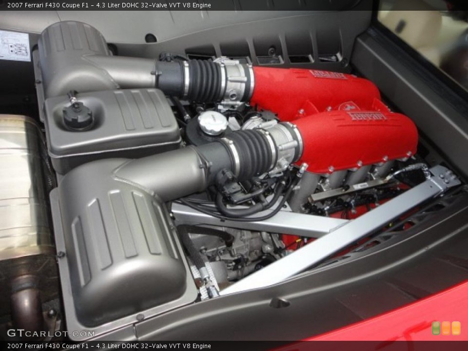 4.3 Liter DOHC 32-Valve VVT V8 Engine for the 2007 Ferrari F430 #42328542