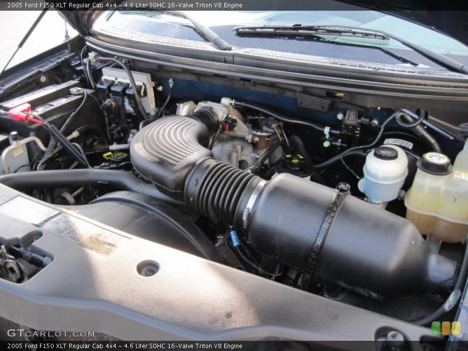 4.6 Liter SOHC 16-Valve Triton V8 Engine for the 2005 Ford F150 #42331956