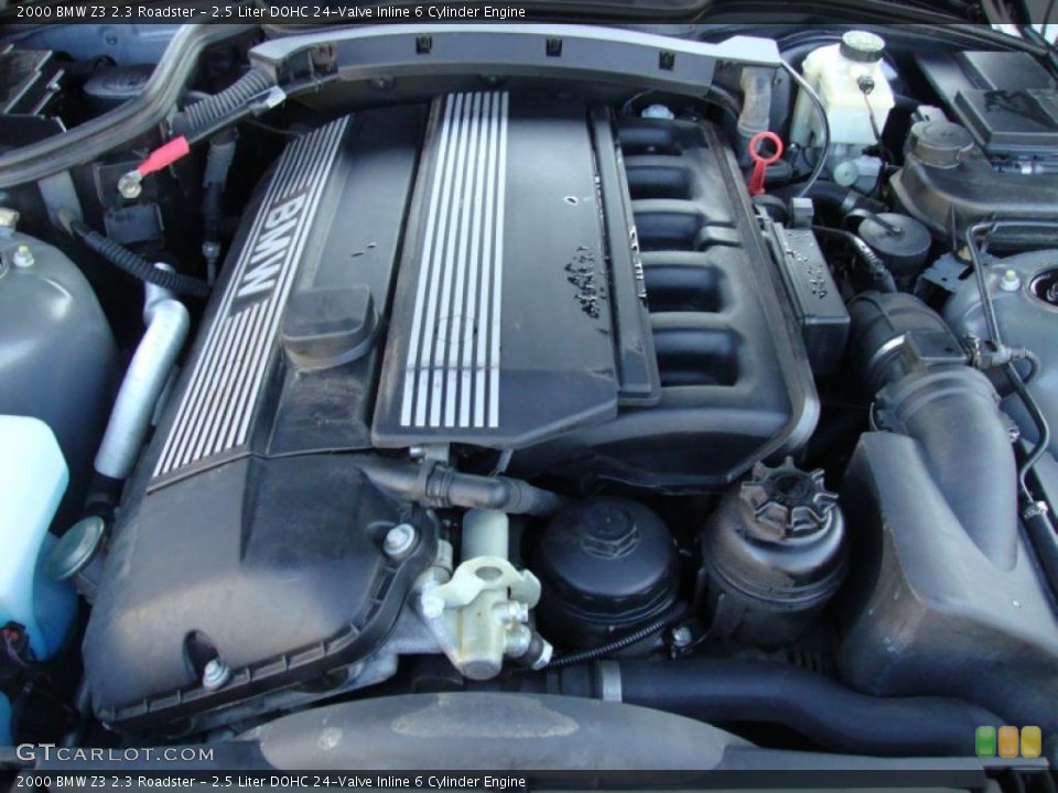 2.5 Liter DOHC 24-Valve Inline 6 Cylinder Engine for the 2000 BMW Z3 #42338503