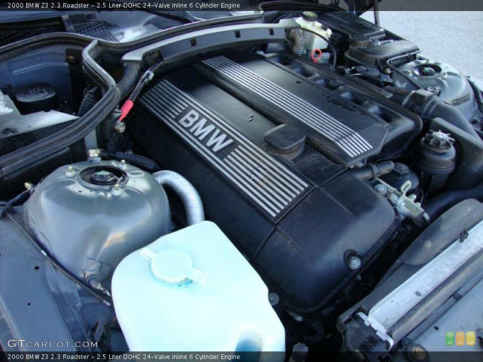 2.5 Liter DOHC 24-Valve Inline 6 Cylinder Engine for the 2000 BMW Z3 #42338532