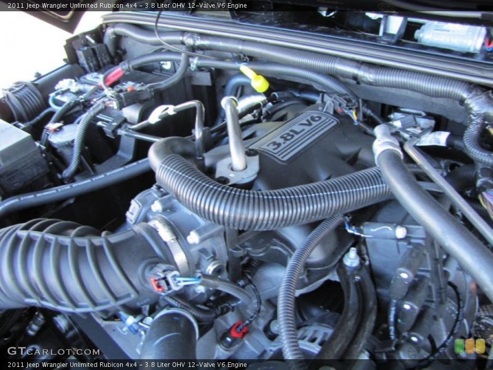 3.8 Liter OHV 12-Valve V6 Engine for the 2011 Jeep Wrangler Unlimited #42338676