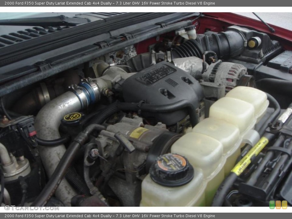 7.3 Liter OHV 16V Power Stroke Turbo Diesel V8 Engine for the 2000 Ford F350 Super Duty #42341160