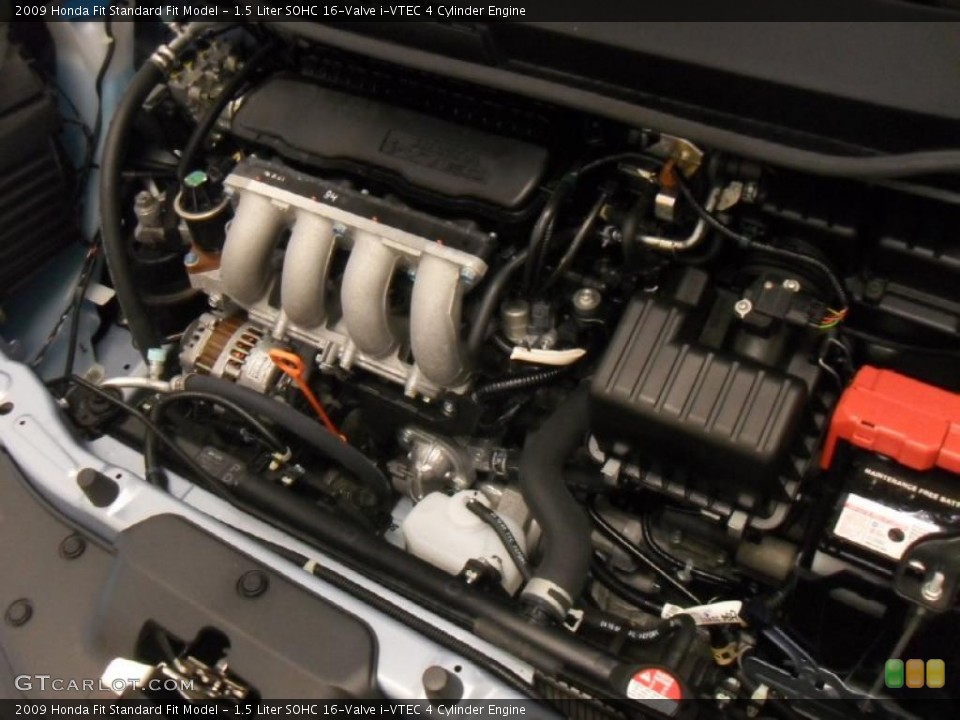 1.5 Liter SOHC 16-Valve i-VTEC 4 Cylinder Engine for the 2009 Honda Fit #42342769