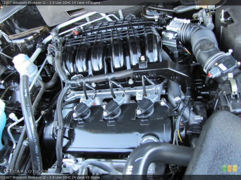 3.8 Liter SOHC 24 Valve V6 Engine for the 2007 Mitsubishi Endeavor #42342881