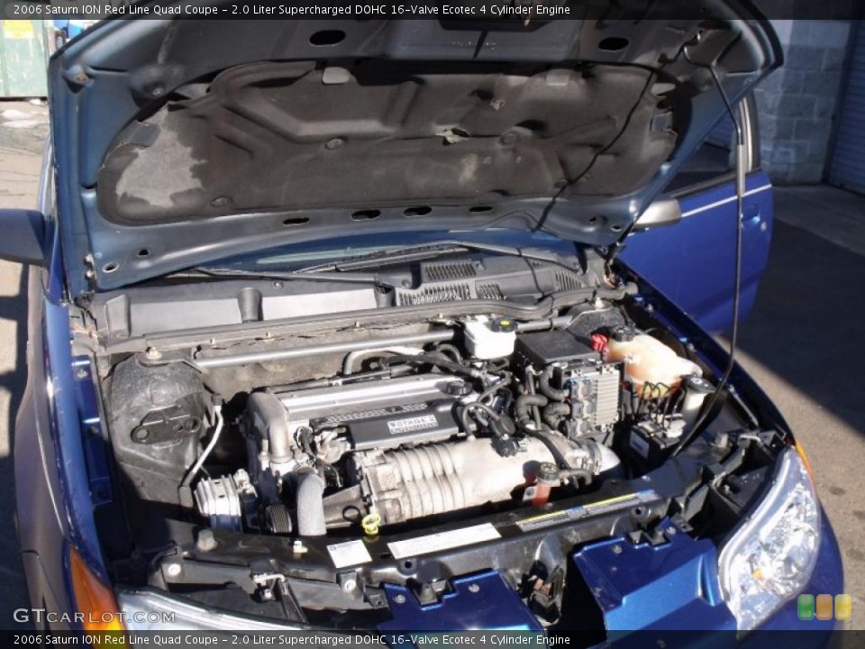 2.0 Liter Supercharged DOHC 16-Valve Ecotec 4 Cylinder Engine for the 2006 Saturn ION #42349064
