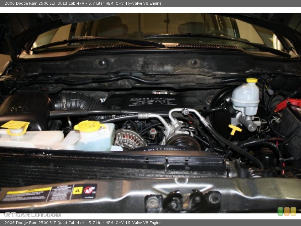 5.7 Liter HEMI OHV 16-Valve V8 Engine for the 2006 Dodge Ram 2500 #42364362