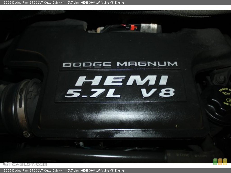 5.7 Liter HEMI OHV 16-Valve V8 Engine for the 2006 Dodge Ram 2500 #42364374