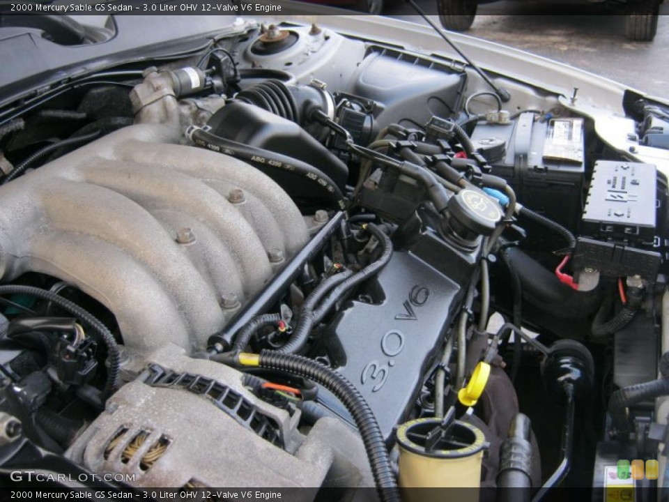 3.0 Liter OHV 12-Valve V6 Engine for the 2000 Mercury Sable #42365788