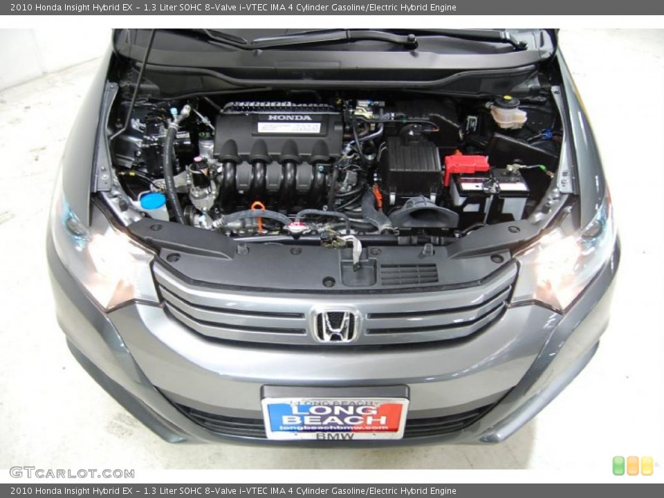 1.3 Liter SOHC 8-Valve i-VTEC IMA 4 Cylinder Gasoline/Electric Hybrid Engine for the 2010 Honda Insight #42376751