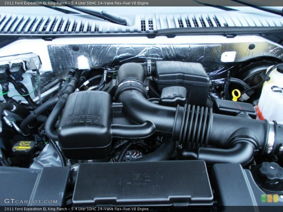 5.4 Liter SOHC 24-Valve Flex-Fuel V8 Engine for the 2011 Ford Expedition #42386327