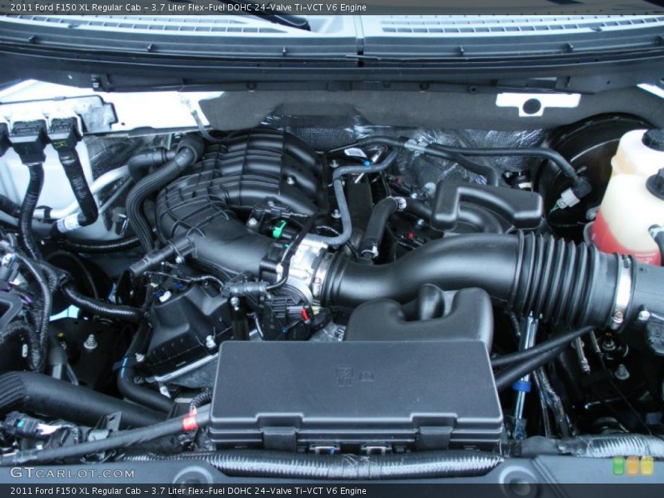 3.7 Liter Flex-Fuel DOHC 24-Valve Ti-VCT V6 Engine for the 2011 Ford F150 #42387059