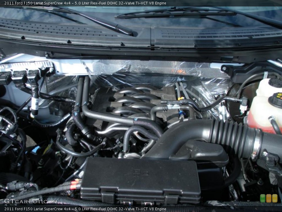 5.0 Liter Flex-Fuel DOHC 32-Valve Ti-VCT V8 Engine for the 2011 Ford F150 #42388102
