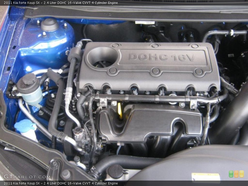 2.4 Liter DOHC 16-Valve CVVT 4 Cylinder Engine for the 2011 Kia Forte Koup #42392358