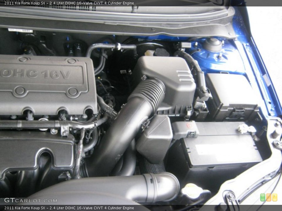 2.4 Liter DOHC 16-Valve CVVT 4 Cylinder Engine for the 2011 Kia Forte Koup #42392376