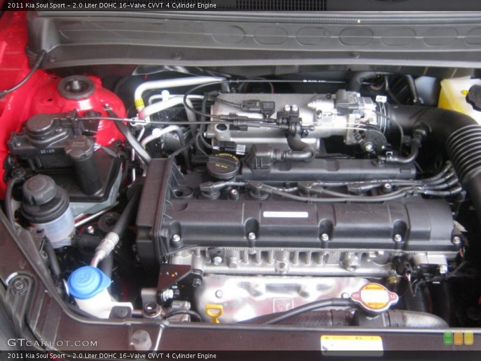 2.0 Liter DOHC 16-Valve CVVT 4 Cylinder Engine for the 2011 Kia Soul #42393183