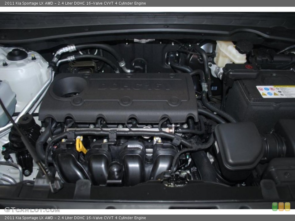 2.4 Liter DOHC 16-Valve CVVT 4 Cylinder Engine for the 2011 Kia Sportage #42396855