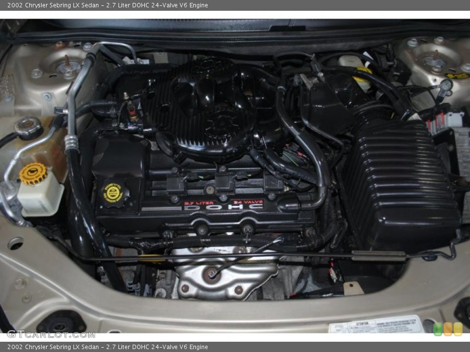 2.7 Liter DOHC 24-Valve V6 Engine for the 2002 Chrysler Sebring #42399293