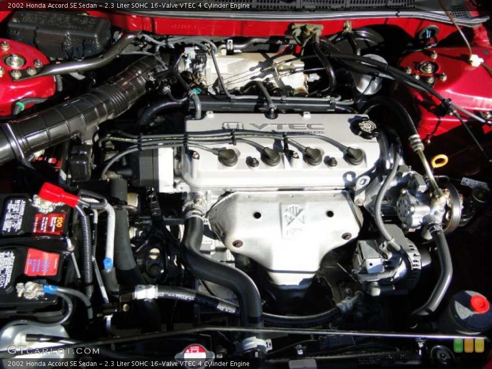 2.3 Liter SOHC 16-Valve VTEC 4 Cylinder Engine for the 2002 Honda Accord #42404699
