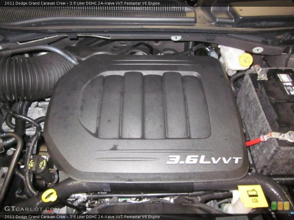 3.6 Liter DOHC 24-Valve VVT Pentastar V6 Engine for the 2011 Dodge Grand Caravan #42407215