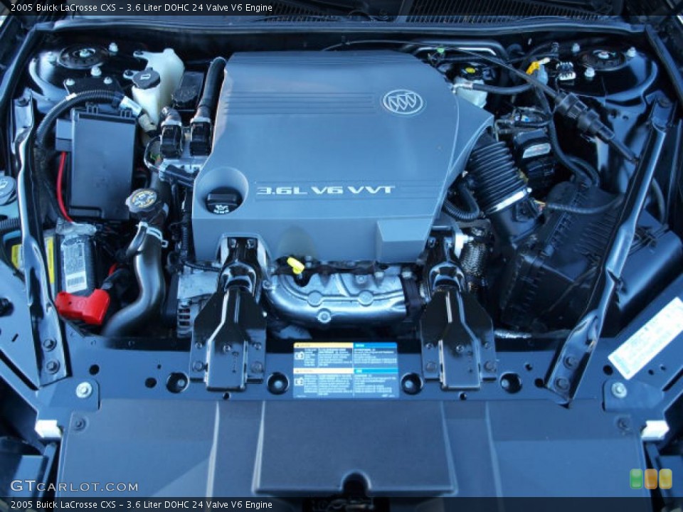 3.6 Liter DOHC 24 Valve V6 Engine for the 2005 Buick LaCrosse #42413960