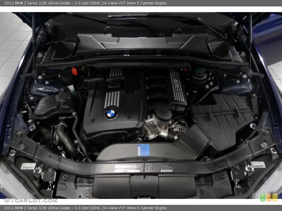 3.0 Liter DOHC 24-Valve VVT Inline 6 Cylinder Engine for the 2011 BMW 3 Series #42417948