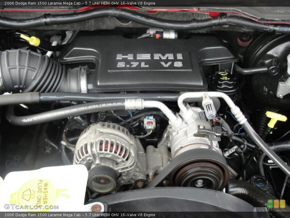 5.7 Liter HEMI OHV 16-Valve V8 Engine for the 2006 Dodge Ram 1500 #42431908