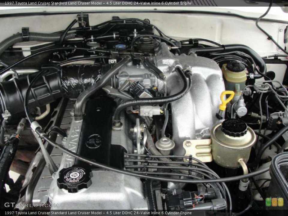 4.5 Liter DOHC 24-Valve Inline 6 Cylinder Engine for the 1997 Toyota Land Cruiser #42432620