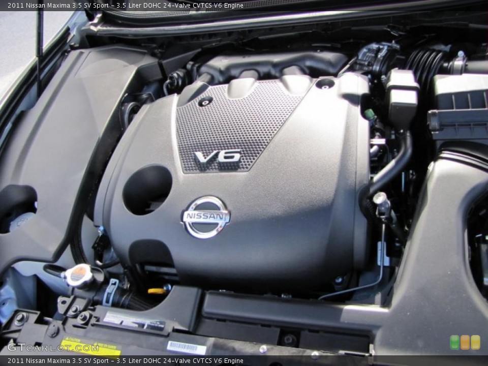 3.5 Liter DOHC 24-Valve CVTCS V6 Engine for the 2011 Nissan Maxima #42438276