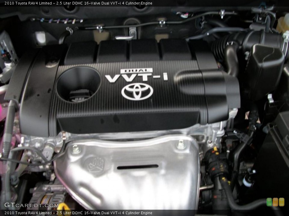 2.5 Liter DOHC 16-Valve Dual VVT-i 4 Cylinder Engine for the 2010 Toyota RAV4 #42438784