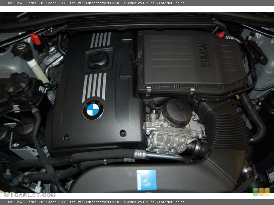 3.0 Liter Twin-Turbocharged DOHC 24-Valve VVT Inline 6 Cylinder Engine for the 2009 BMW 3 Series #42448651