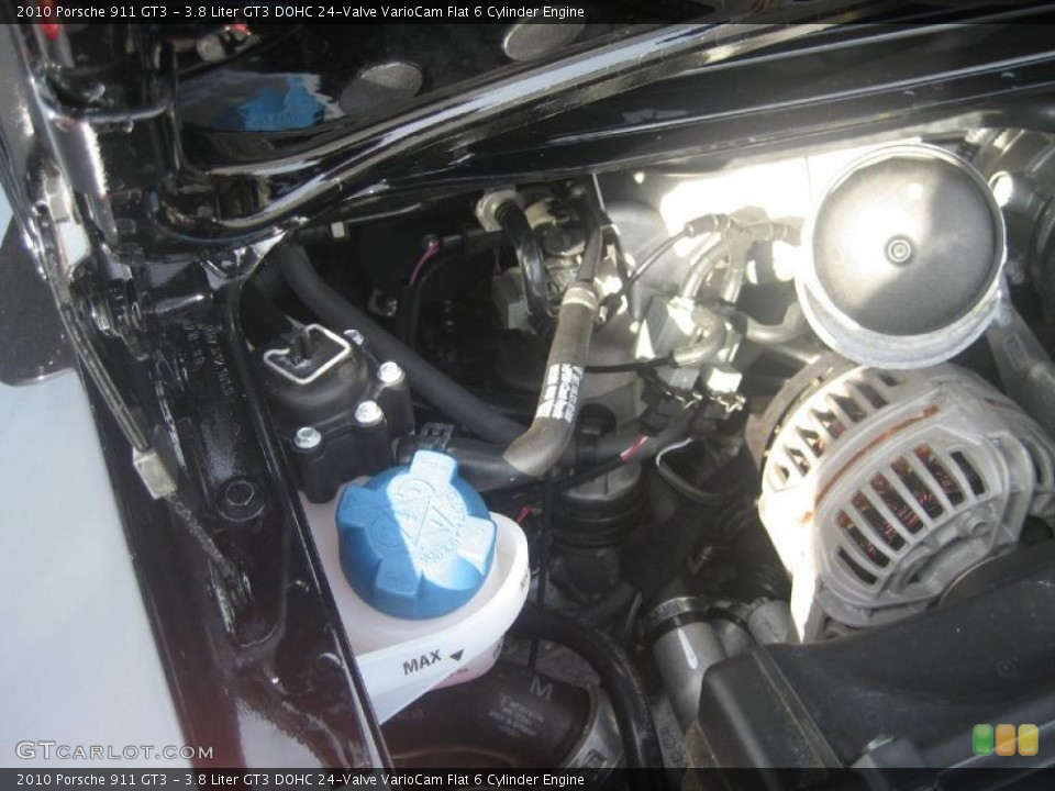 3.8 Liter GT3 DOHC 24-Valve VarioCam Flat 6 Cylinder Engine for the 2010 Porsche 911 #42448827
