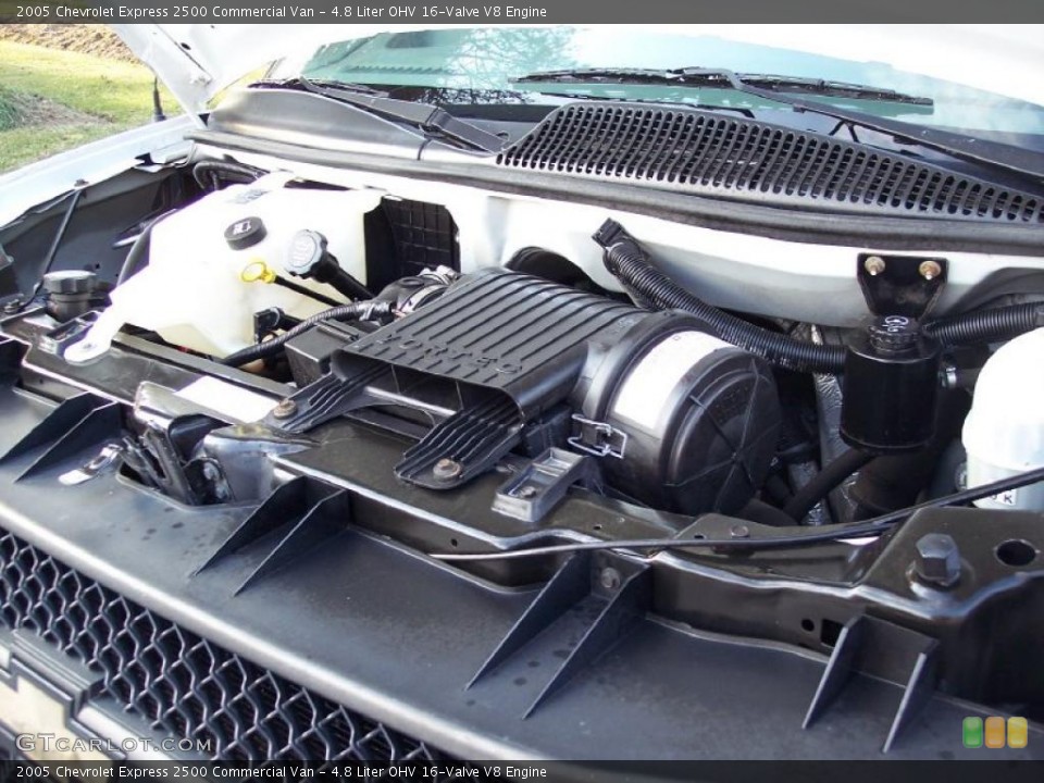 4.8 Liter OHV 16-Valve V8 Engine for the 2005 Chevrolet Express #42450627